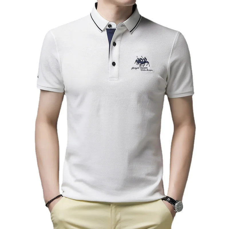 Mens Embroidered Polo Shirt