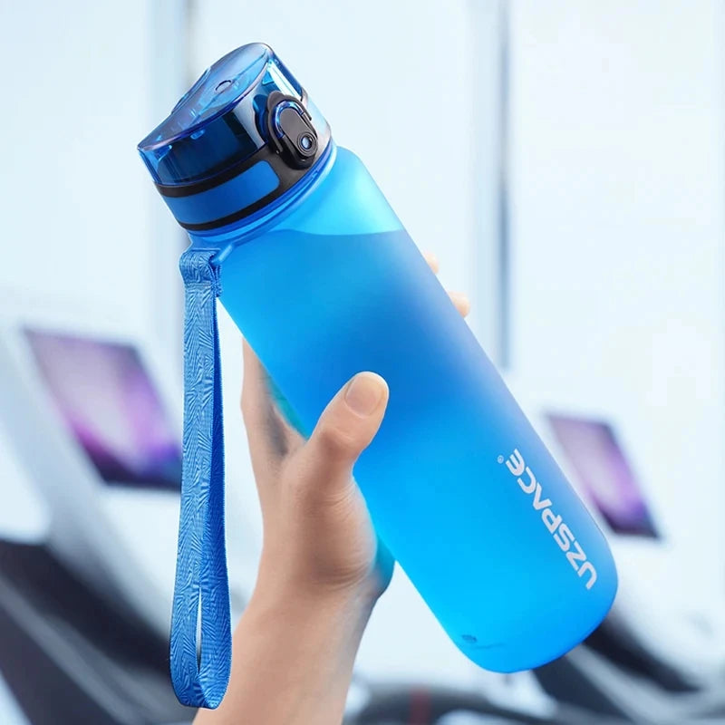 Hot Sale 500/1000ML Sports Water Bottle Shaker Outdoor Travel Portable Leakproof Drinkware Tritan Plastic Drink Bottle BPA Free