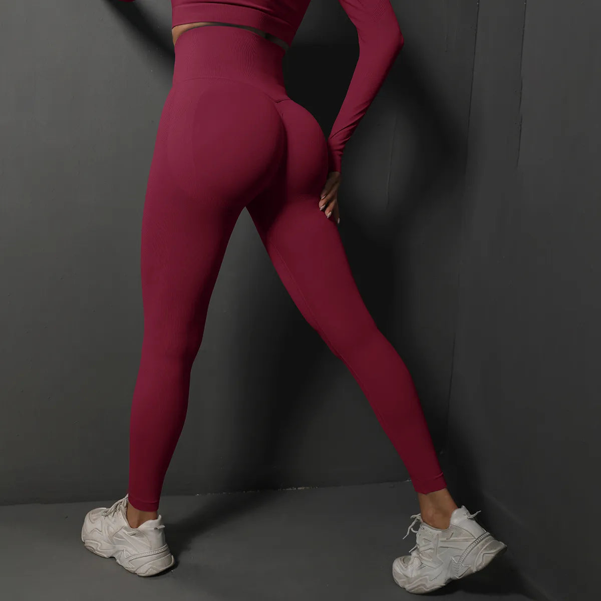 Seamless High-Waist Booty Lifting Leggings