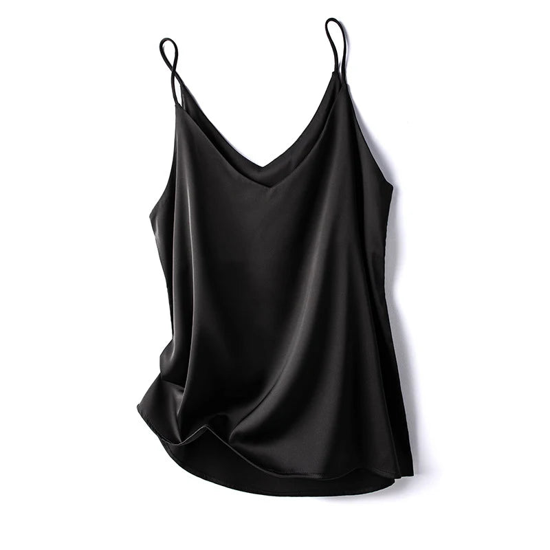 Womens Summer Slim V-Neck Camisole